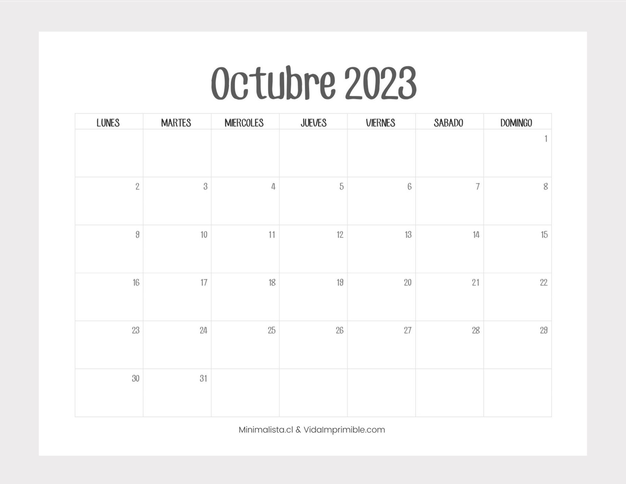 Calendario Octubre De 2023 Para Imprimir 771ld Michel Zbinden Ec